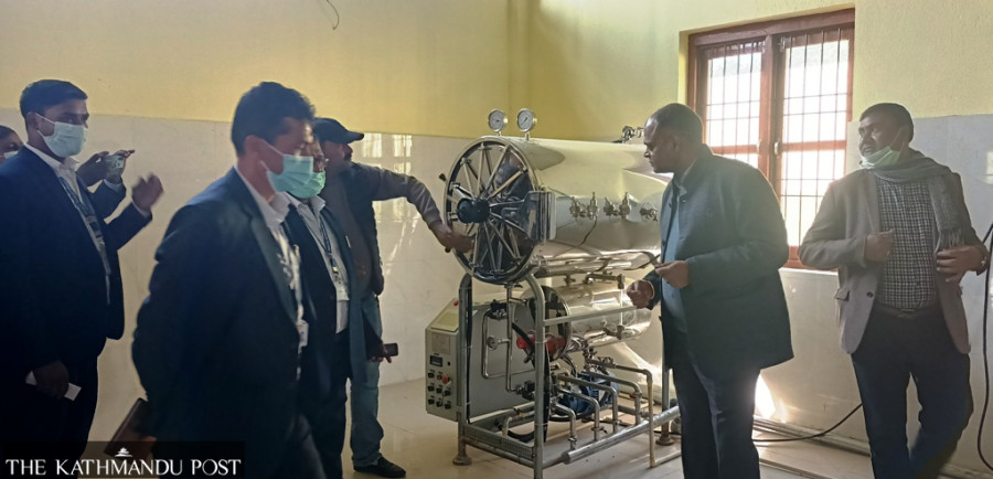 Birgunj sets up medical waste management centre