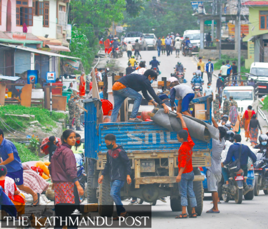 Families displaced by Melamchi floods refuse Covid-19 tests fearing separation