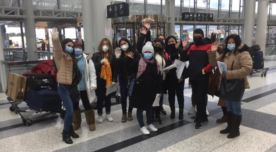 Nepali women migrants repatriated from Beirut