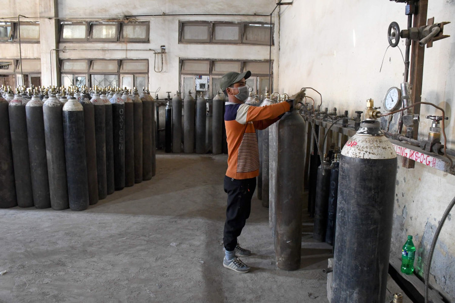 It will take at least two months for new cylinders to arrive, gas manufacturers say