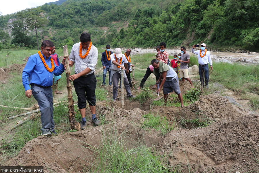 Lumbini turns to bamboo to tame rivers