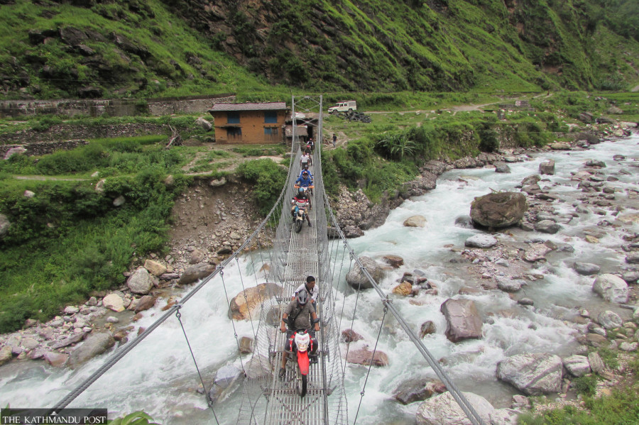 Absence of bridges makes life difficult for Karnali folk