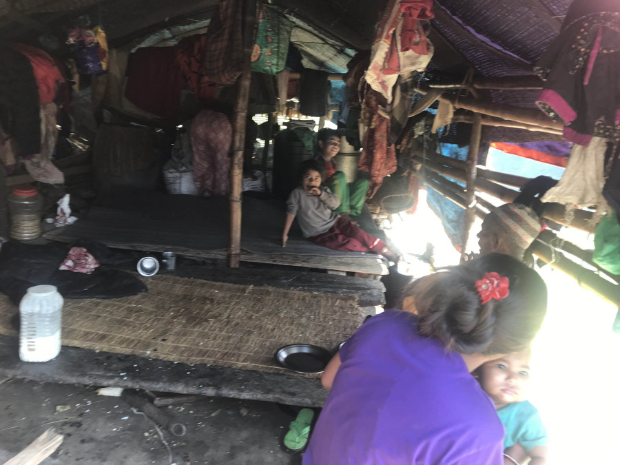 Flood-displaced families in Myagdi await relocation