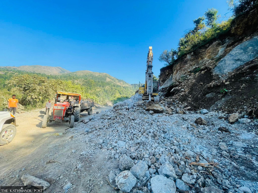 Multiple landslides in Karnali region disrupt Mid-Hill Highway