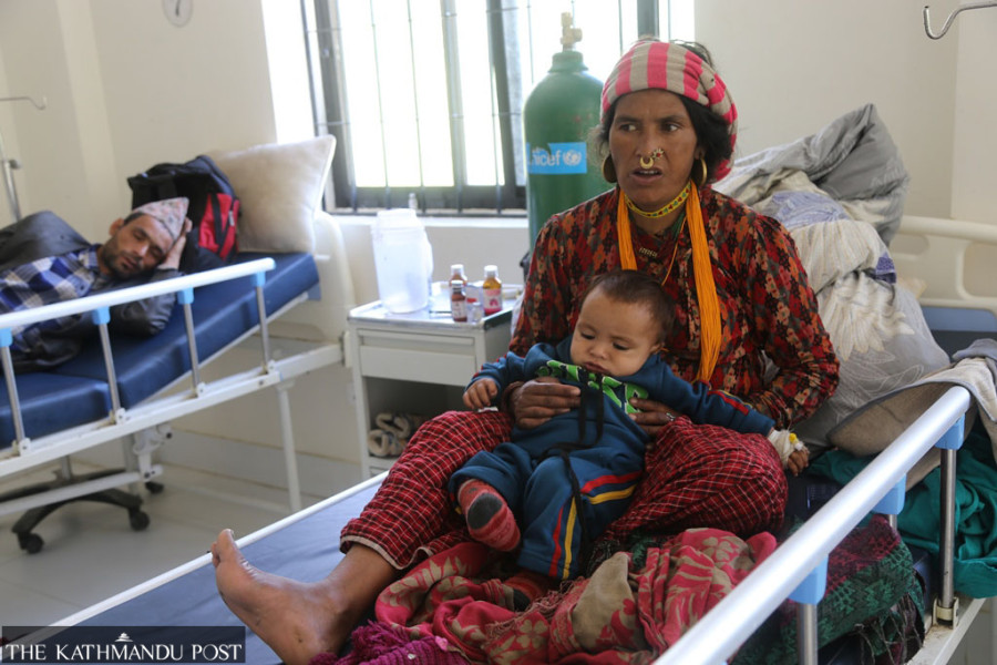 Pneumonia, viral fever stalk children in Mugu