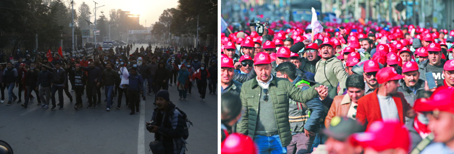 Confrontational politics could lead to uncertainty and instability