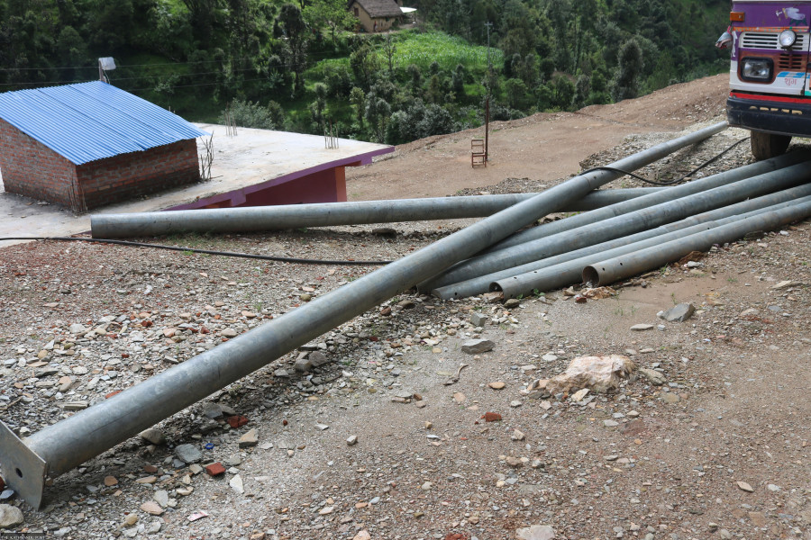 More than half of Salyan district still without electricity