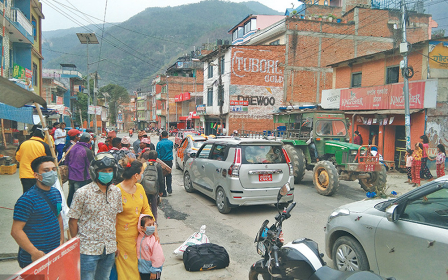 Civil society leaders and entrepreneurs in Baglung demand a lockdown
