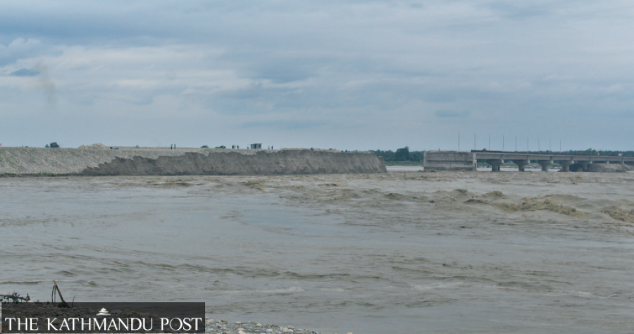 Swollen Mahakali inundates settlements in Kanchanpur