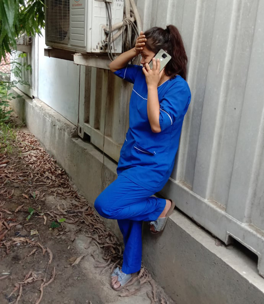 Health workers protest attack on medical personnel at Bheri Hospital