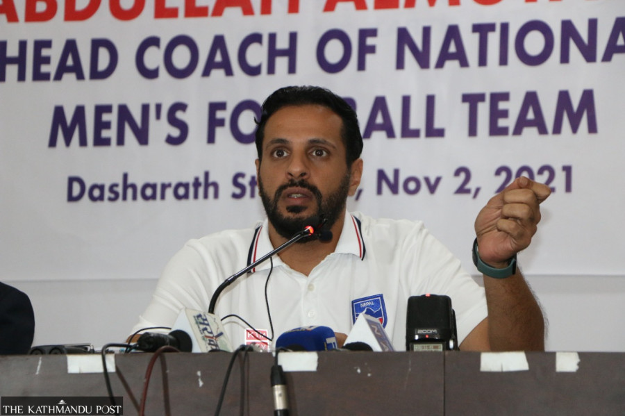Almutairi’s immediate plan is to lift Nepal’s FIFA ranking