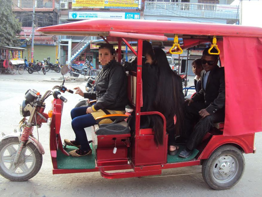 Majority of e-rickshaw drivers without driver’s licence in Dharan