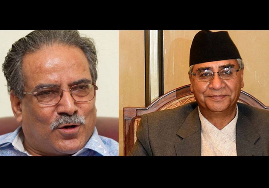 A complex political triangle Nepal’s two parties in opposition and the Maoist Centre make