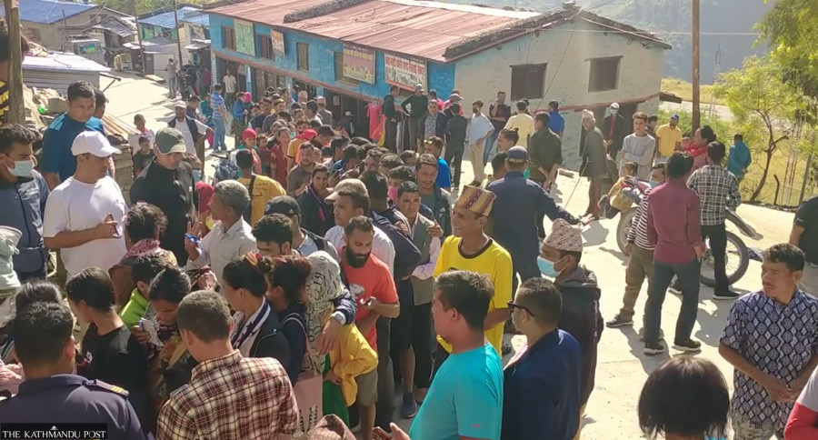 People face hard time getting tickets to fly out from Bajura airport