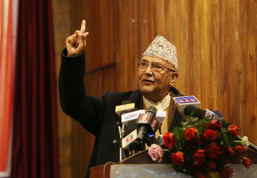 Contempt of court case against Oli filed at Supreme Court