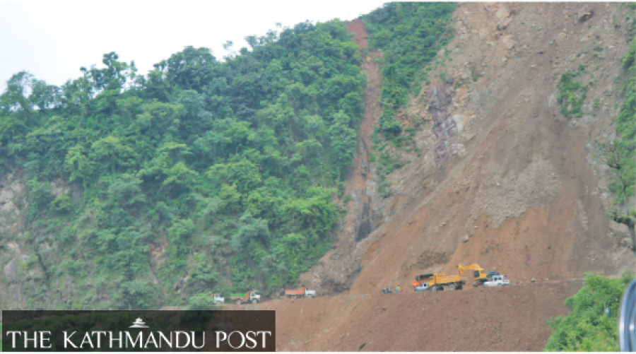 Several settlements in hill districts of Lumbini at high risk of landslides