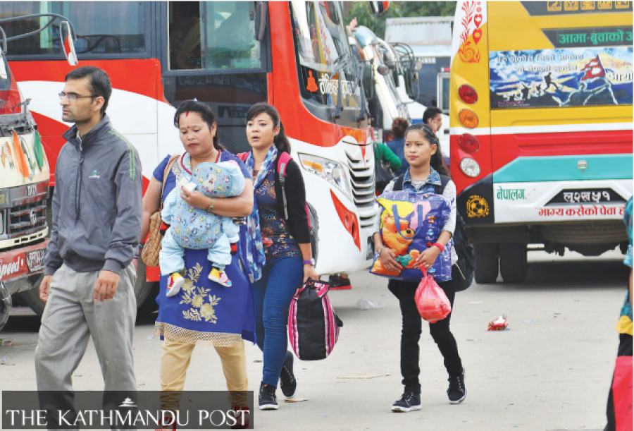 Kathmandu yet to see Dashain travel rush