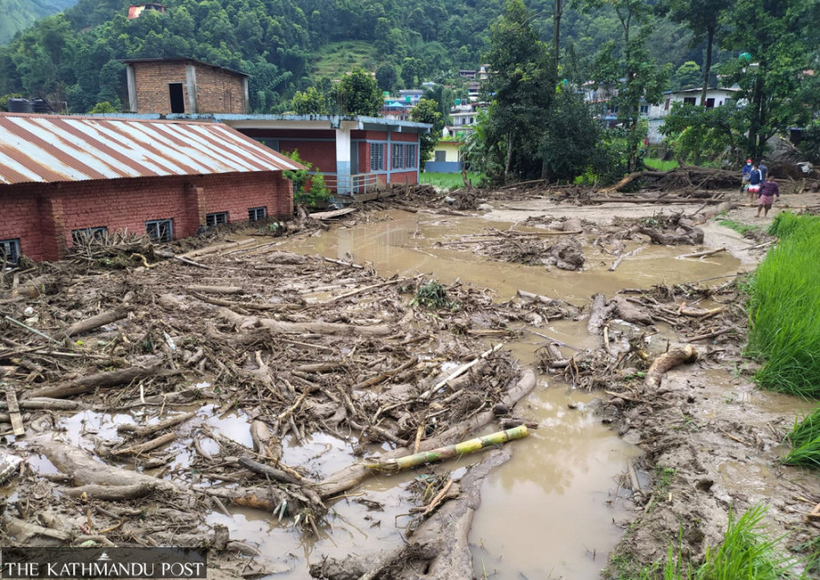 Three die in separate landslides in Pokhara