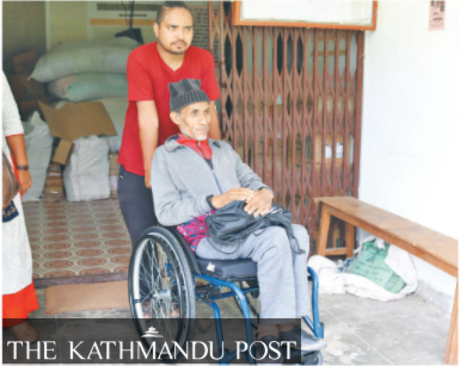 Government office buildings in Salyan are not disabled friendly