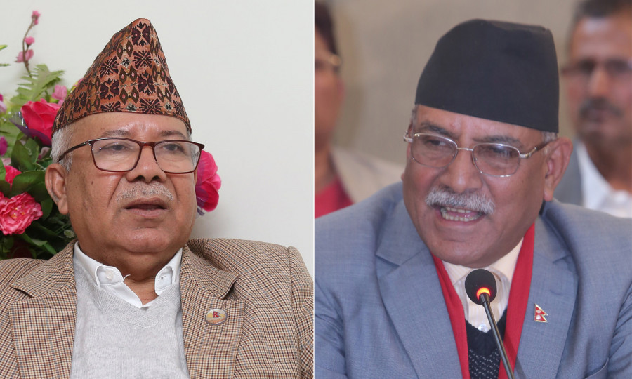 Dahal-Nepal faction calls on Election Commission to halt election preparations