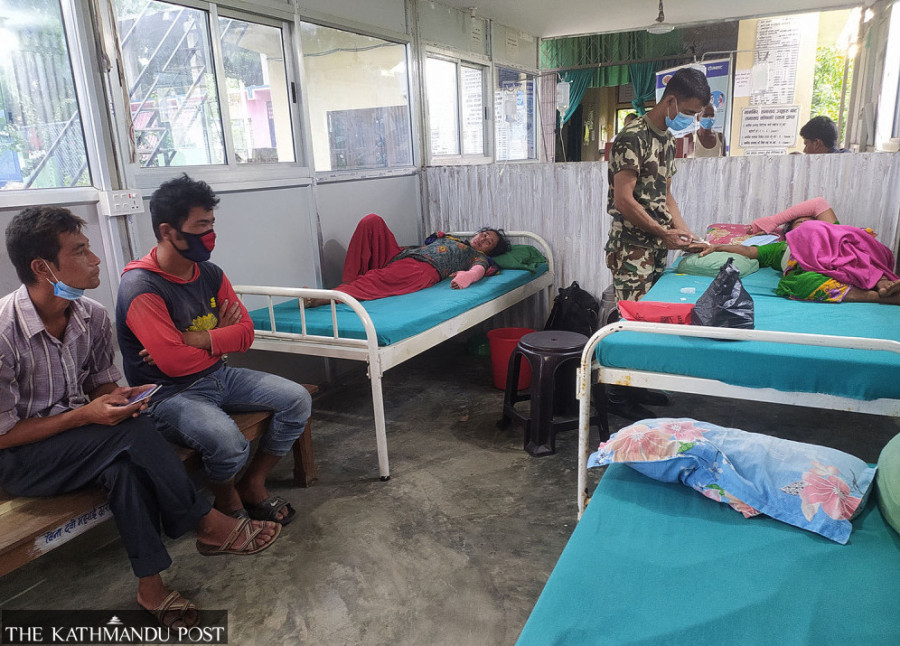 Bardibas snakebite centre does not have a ventilator