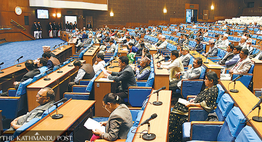 With government unsure of its own strength, House deprived of business