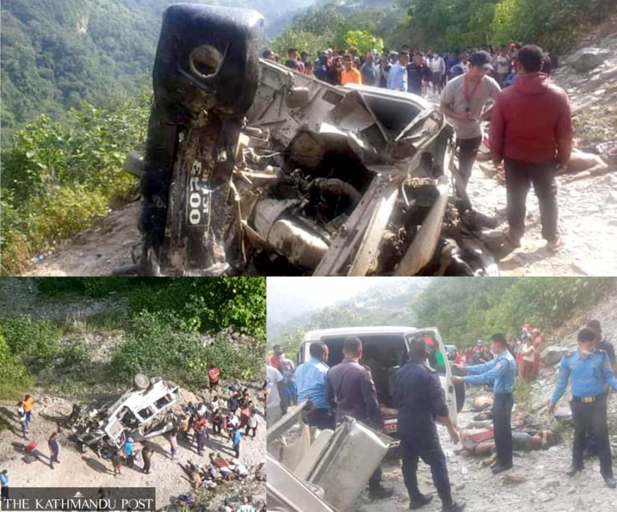 Eight die in jeep accident in Ghandruk
