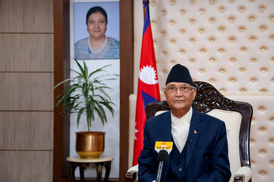 Oli counts success of the government while Covid-19 gradually grips the country