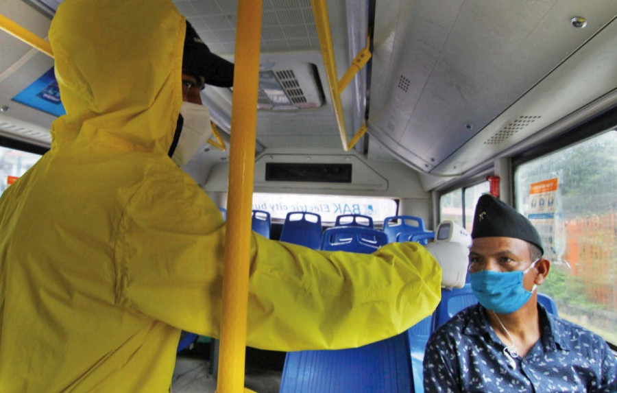 Kathmandu authorities to make masks mandatory in public vehicles