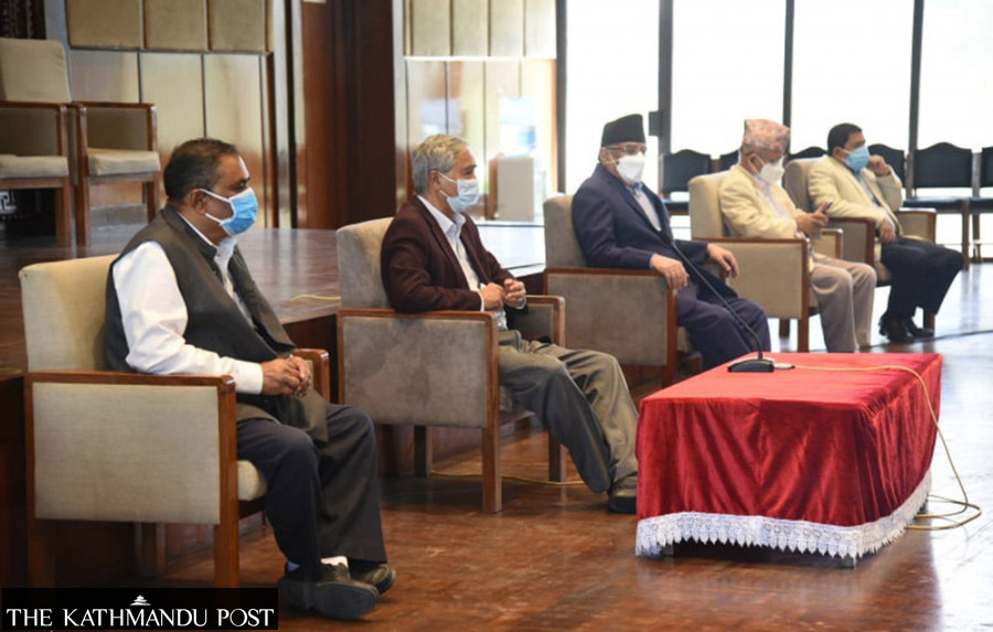 Conflicting views by Deuba, Khadka hint rift growing in ruling coalition over MCC