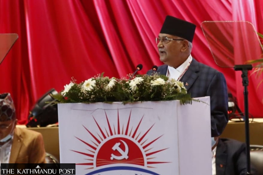 Oli looks firmly in charge as he bids to placate UML office bearer hopefuls