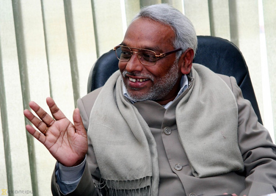 “Which party do you have?” Mahato asks Dahal and Nepal