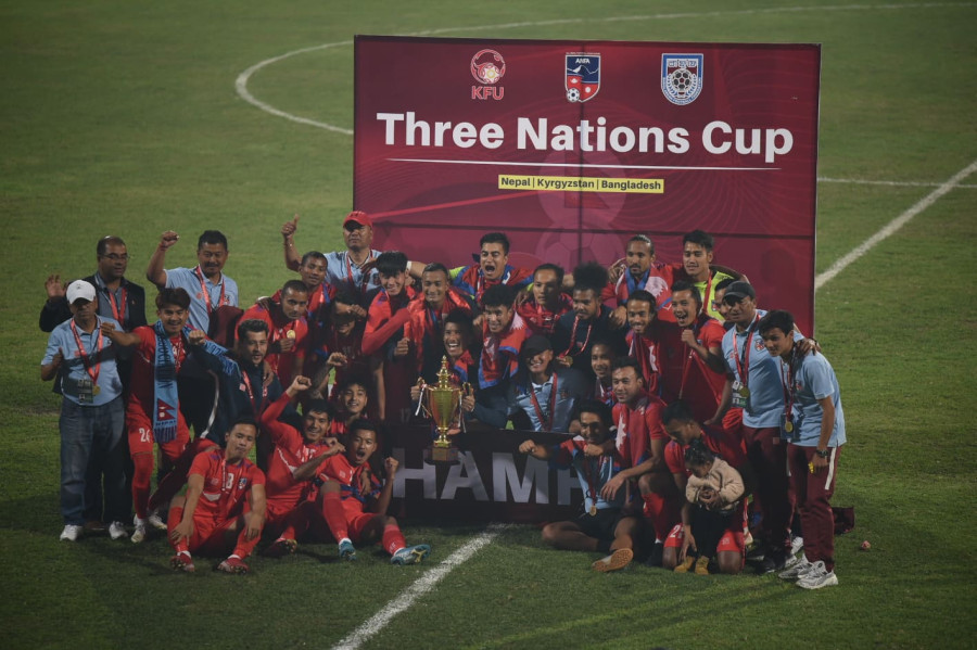 Nepal defeat Bangladesh 2-1 to clinch Three Nations Cup