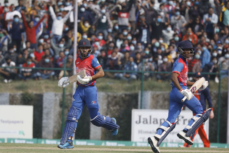 Nepal defeat Netherlands by nine wickets in the Tri-Nations T20 Series opener