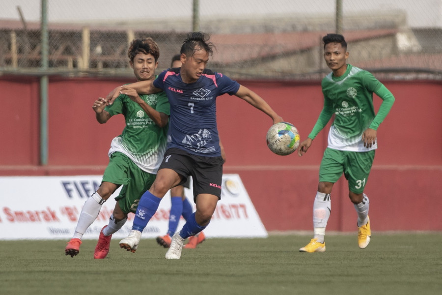 Bansbari squander chance to go second in league