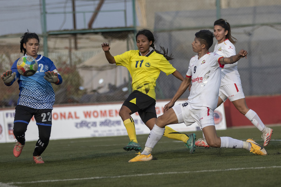 Sabitra bags another hat-trick, Army crush Waling