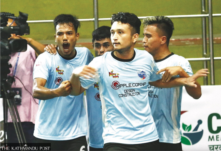 Sabin Memorial reach ‘A’ Division Futsal playoffs