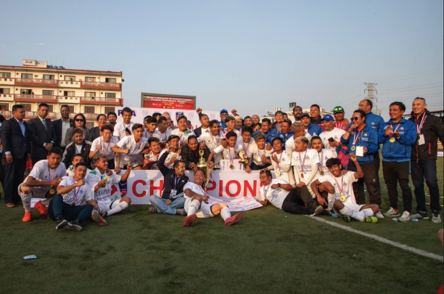 Champions Satdobato sign off B-Division League with victory