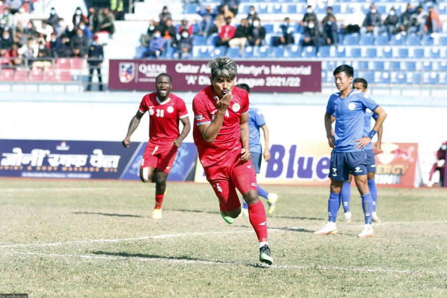 Basnet header fires Sankata to victory