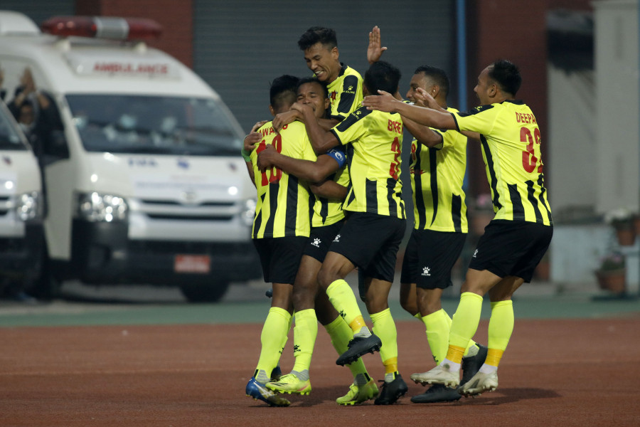 Army thump Sri Lanka Police 5-1 to enter second round