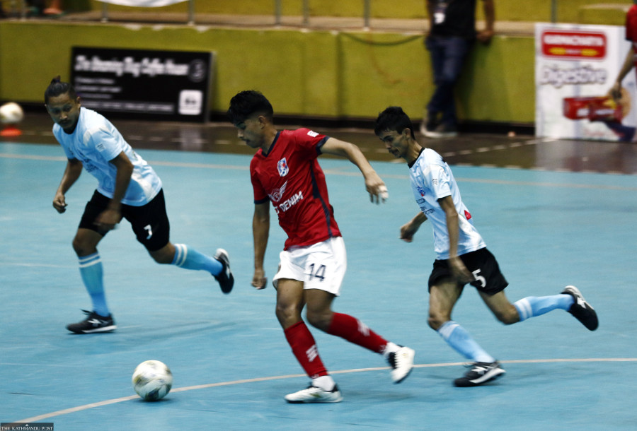 The Rising climb on top of futsal league