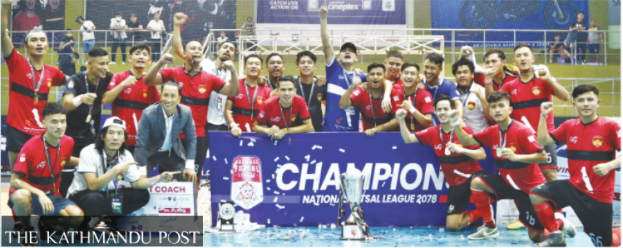 Sports Castle crowned ‘A’ Division Futsal champions