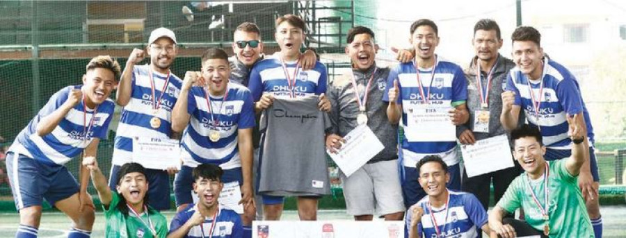 Dhuku thump Sankhamul to win Bagmati Qualifier of National Futsal League