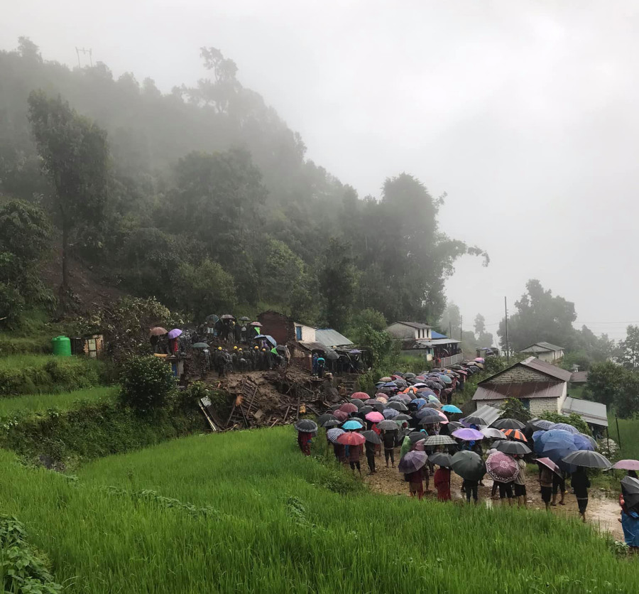 Parbat landslides kill at least 11 people, power outage throughout district