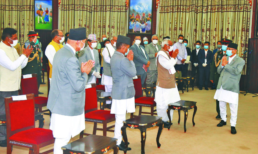 Testing times for the Janata Samajbadi Party, as a faction supporting Oli faces setback