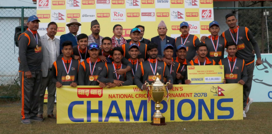 Lumbini clinch U-19 National Cricket Tournament title