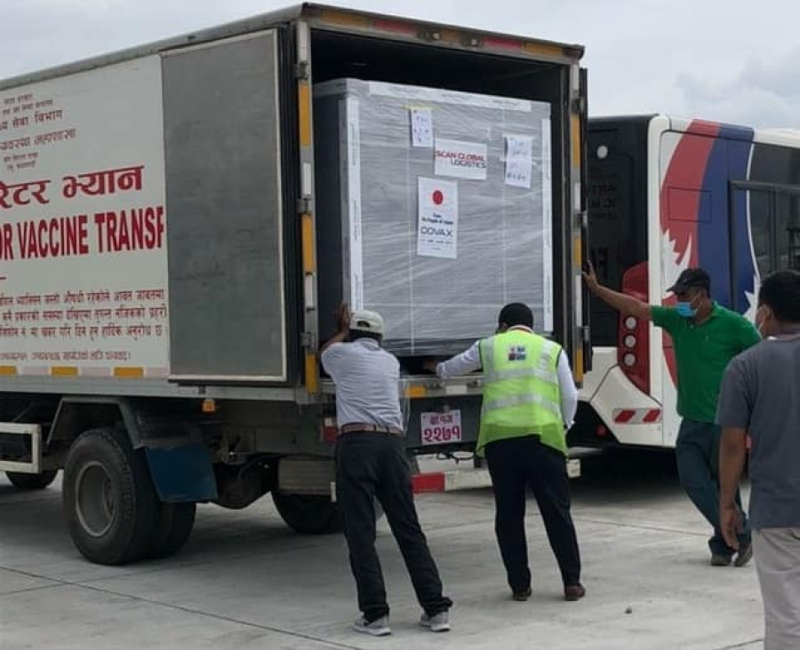 More AstraZeneca doses arrive from Japan