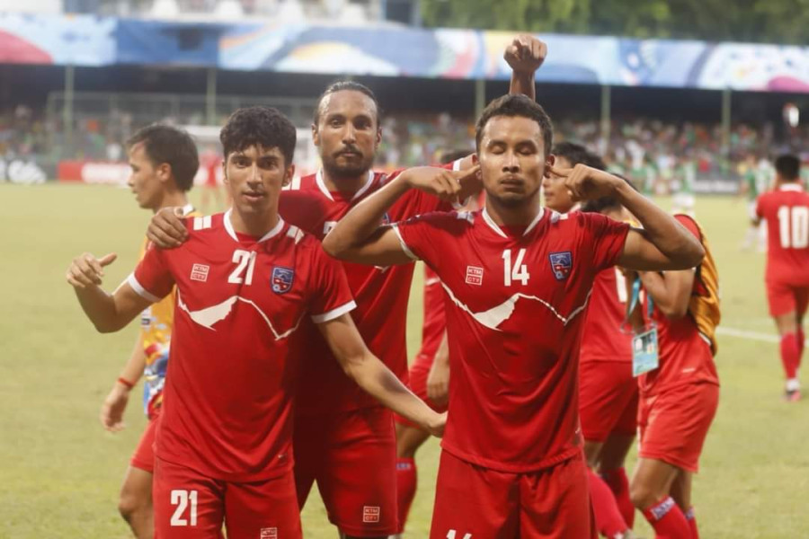 Nepal enter SAFF final first time in 28 years