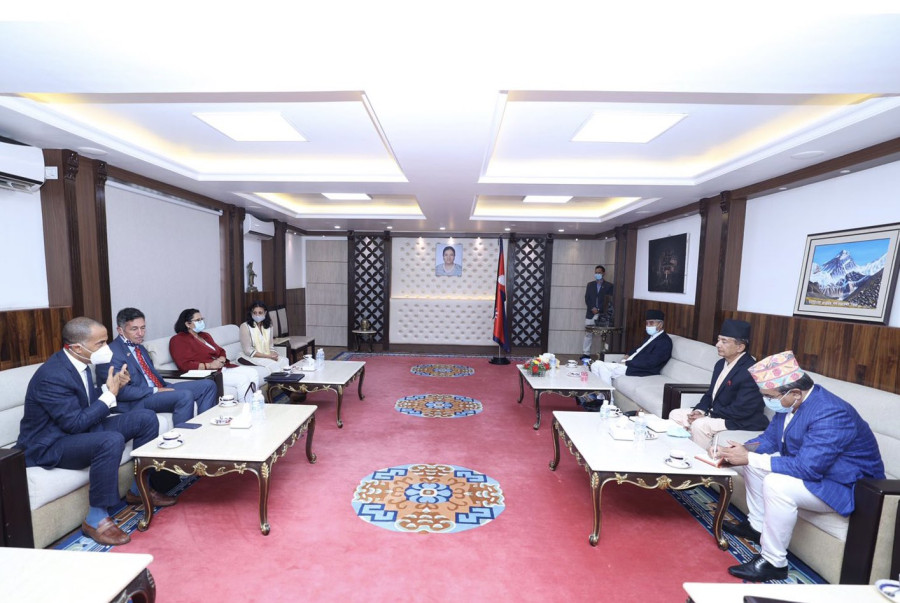 Deuba tells US delegation he is hopeful of MCC ratification soon