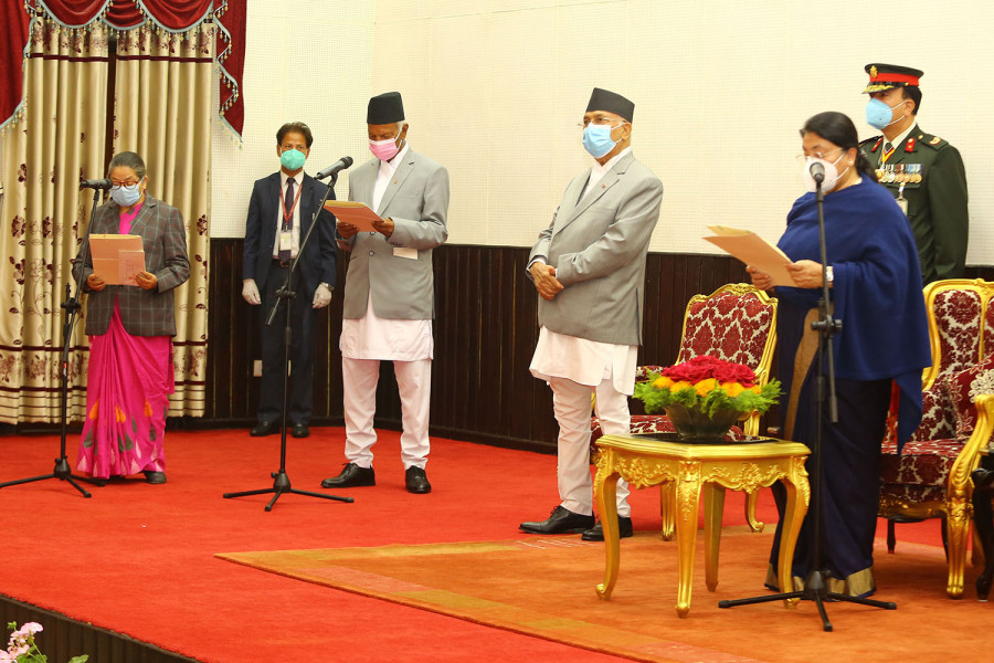 Oli replaces provincial chiefs of Gandaki and Sudurpaschim